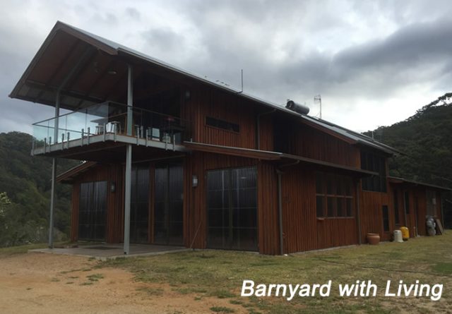 Barnyard with Living