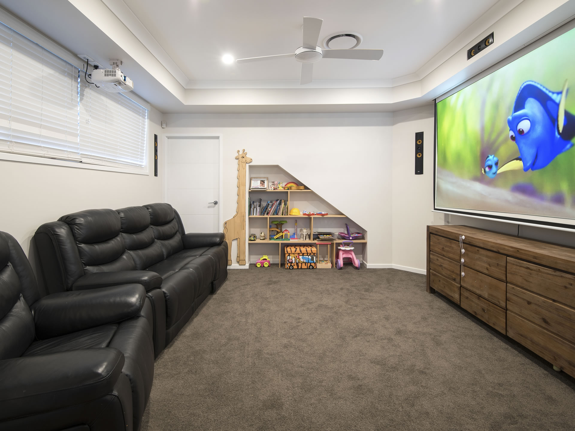 Mango Hill House Media Room